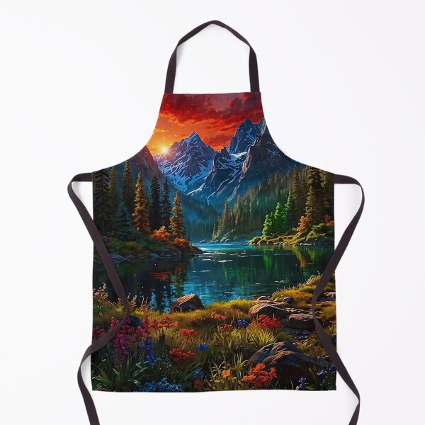 Item preview, The Lake of Evening Glow designed and sold by PixelParadies.