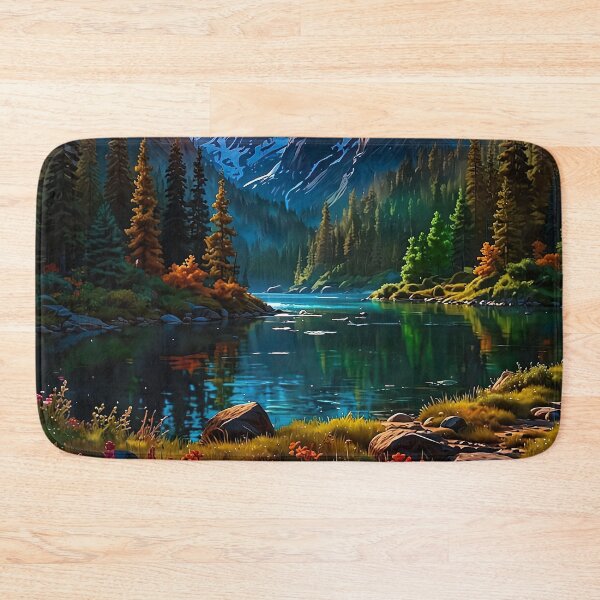 Item preview, The Lake of Evening Glow designed and sold by PixelParadies.