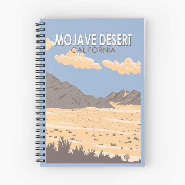 Item preview, Mojave Desert California Illustration Travel Art Vintage designed and sold by KrisSidDesigns.