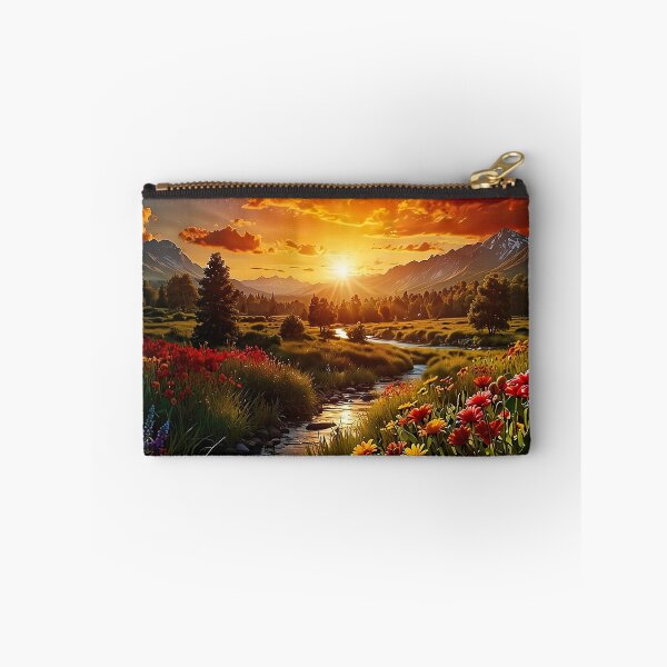 Item preview, The blooming valley of the evening glow designed and sold by PixelParadies.