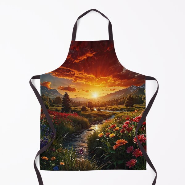 Item preview, The blooming valley of the evening glow designed and sold by PixelParadies.