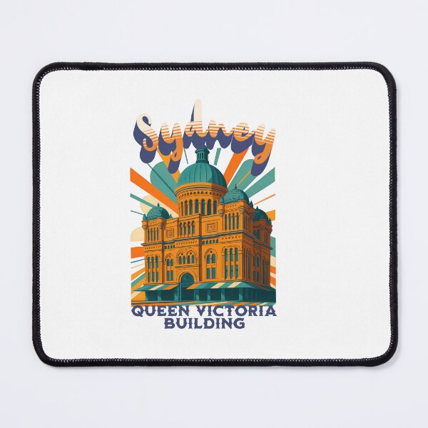 Item preview, Greetings from SYDNEY - QUEEN VICTORIA BUILDING - Retro Vintage Design designed and sold by Earth Celebration Designs.
