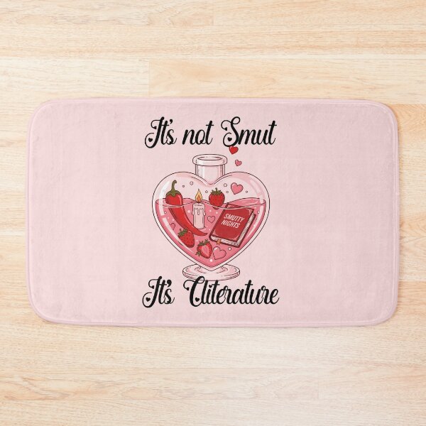 Item preview, It's Not Smut It's Cliterature Spicy Bookish Romantasy Reader designed and sold by DesignsByAnett.