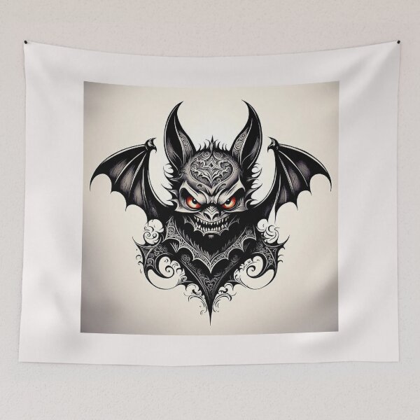 Item preview,  Artistic Bat  tattoo #7 designed and sold by Helios Be. Lavsh.