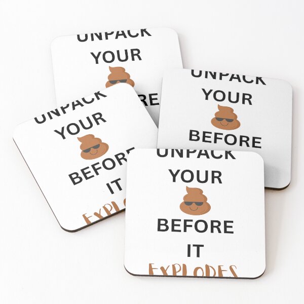 Item preview, Unpack Emoji designed and sold by ShrinkFit.