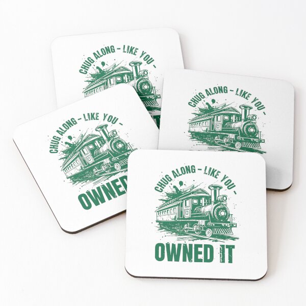 Item preview, Funny Train T-Shirt - Chug Along Like You Owned It for Train Enthusiasts, Railroaders, & Model Railroaders designed and sold by Colorful-Garden.
