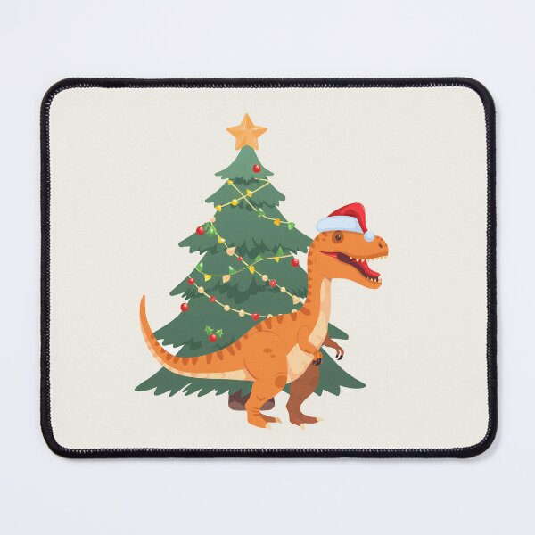 Item preview, Scandinavian Folk Art, Christmas T-rex Dinosaur designed and sold by xiao xuans.