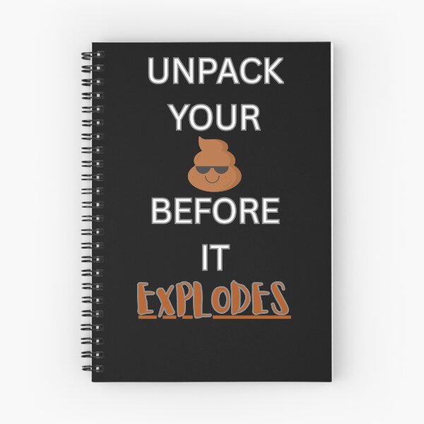 Item preview, Unpack emoji - White designed and sold by ShrinkFit.
