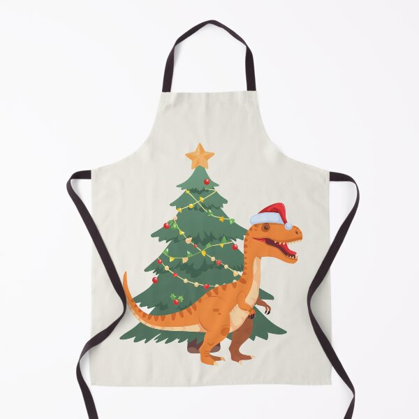 Item preview, Scandinavian Folk Art, Christmas T-rex Dinosaur designed and sold by xiao xuans.