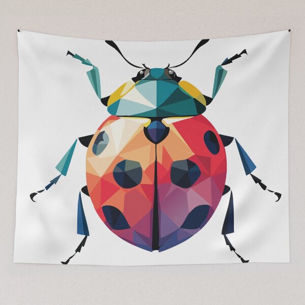 Item preview, Ladybug Pop Art designed and sold by Wild and Still Studio.