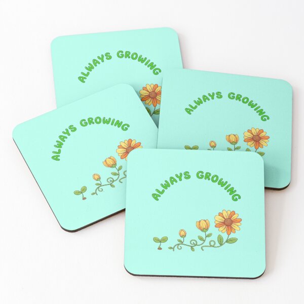 Item preview, Always Growing Kids Positive Growth motivational mindset Illustration designed and sold by teesresolution.