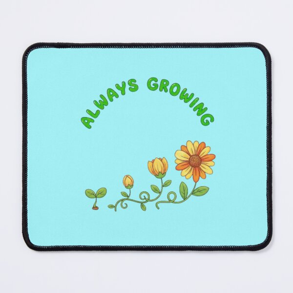 Item preview, Always Growing Kids Positive Growth motivational mindset Illustration designed and sold by teesresolution.