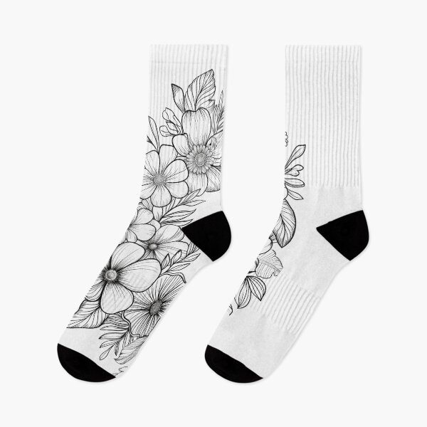 Item preview, Floral Line Art Illustration designed and sold by MagicOfPrint.