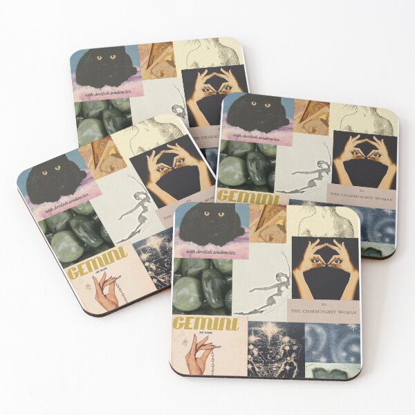 Item preview, Gemini Collage designed and sold by nicosnicknacks.