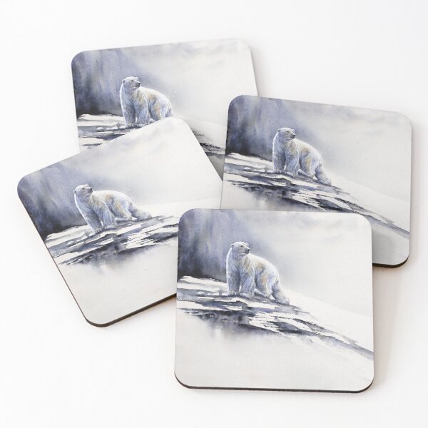 Item preview, Watercolour Polar Bear designed and sold by LuccheseArt.