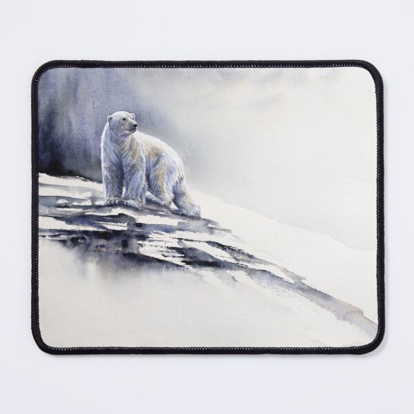 Item preview, Watercolour Polar Bear designed and sold by LuccheseArt.