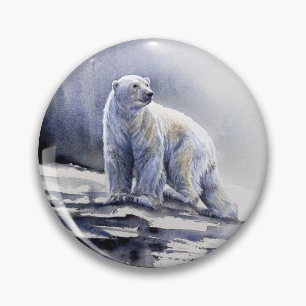 Item preview, Watercolour Polar Bear designed and sold by LuccheseArt.