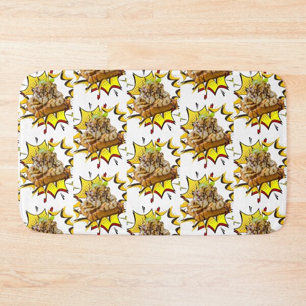 Item preview, Banana Foster Pancakes Laptop Sleeve Brunch Banana Foster, Pancakes Shower Curtain designed and sold by CertainTees Clothing & Accessories .