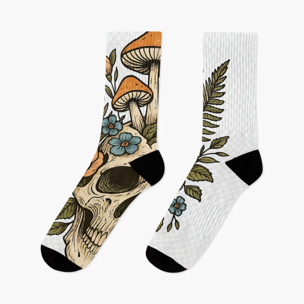 Item preview,  Foliage Skull Illustration designed and sold by opulantorbit.