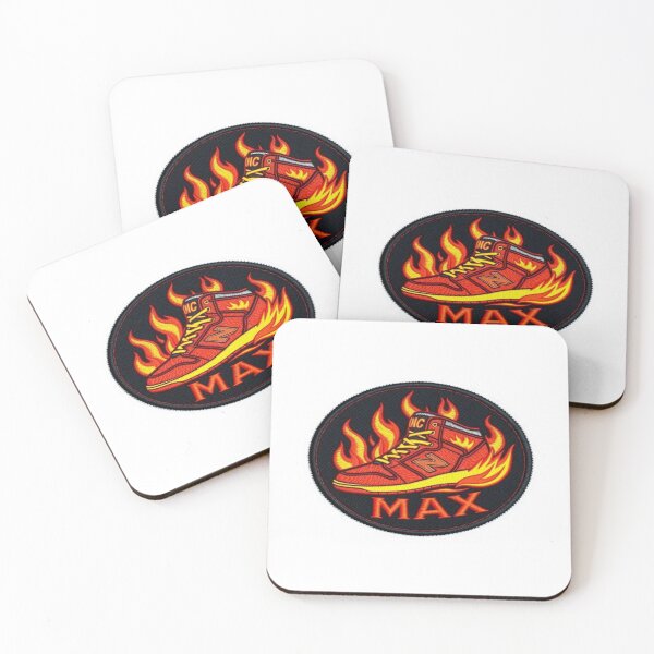 Item preview, Fire MAX Sneaker – Flame Emblem Sticker Premium Cool Reloaded Trendy Best Gift designed and sold by Imaginarium of Chaos falcon88 .