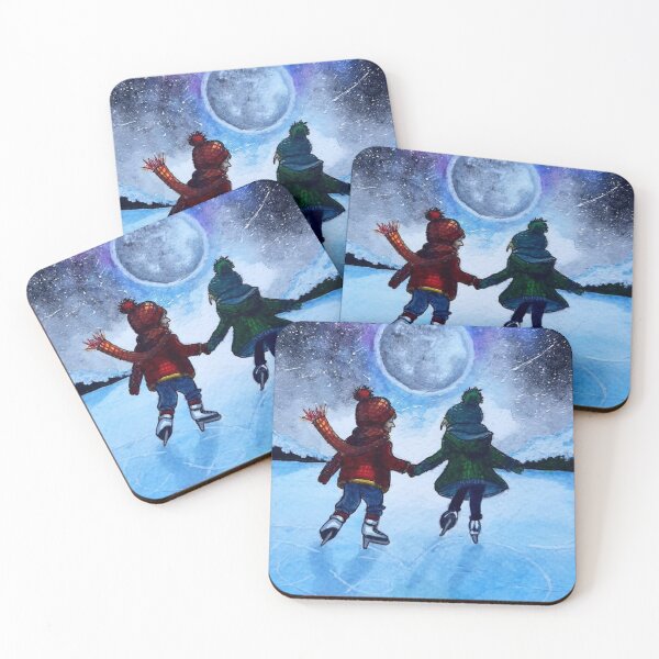 Item preview, Skating on the lake designed and sold by LoupAnge51.