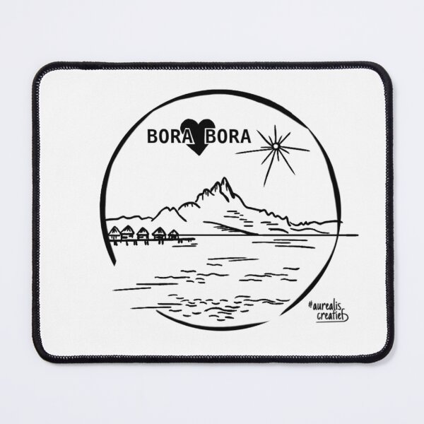 Item preview, Bora Bora & mount Otemanu designed and sold by Aurealis.