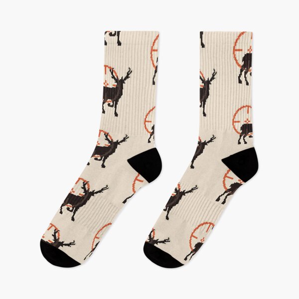 Item preview, Deer Slayer Pixel Art – Retro Hunting Design designed and sold by PixelDrukiPL.