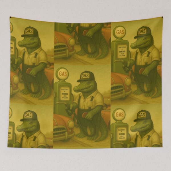 Item preview, Gas Station Croc designed and sold by Animalistics.