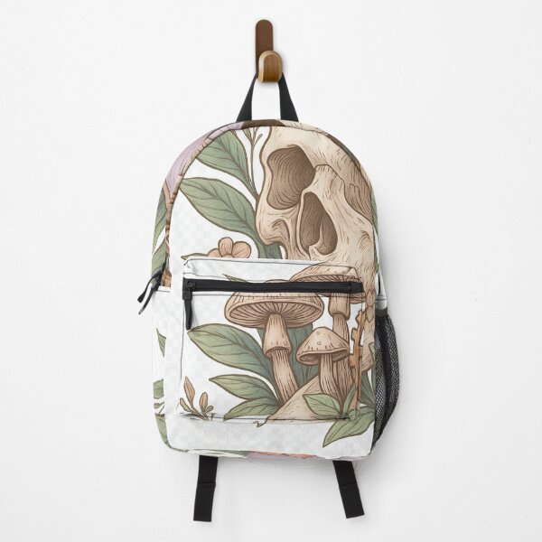 Item preview, Steampunk Botanical Skull designed and sold by opulantorbit.