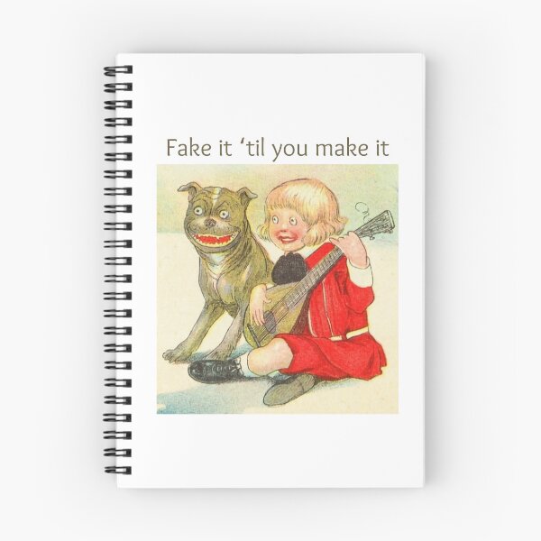 Item preview, Fake It Til You Make It designed and sold by Oddly Enchanted.