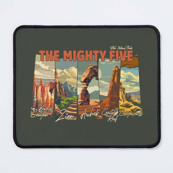 Item preview, The Mighty Five National Parks designed and sold by Wild-Co.