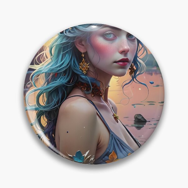Item preview, The beautiful water goddess princess designed and sold by SanchillShop.