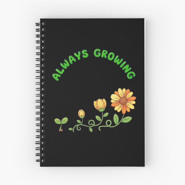 Item preview, Always Growing Kids Positive Growth motivational mindset Illustration designed and sold by teesresolution.