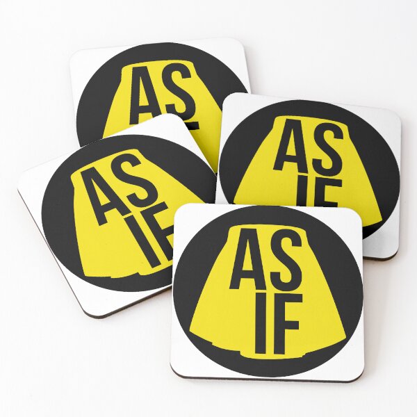 Item preview, As If Sticker designed and sold by Wild and Still Studio.