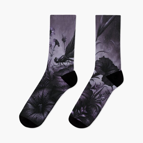Item preview, Floral pattern. Flower bouquet. Black flowers. designed and sold by MagelliShop.