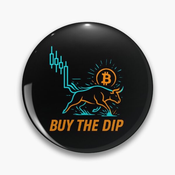 Item preview, "Buy the Dip" – Bitcoin Bull Momentum Design designed and sold by BitCrop.