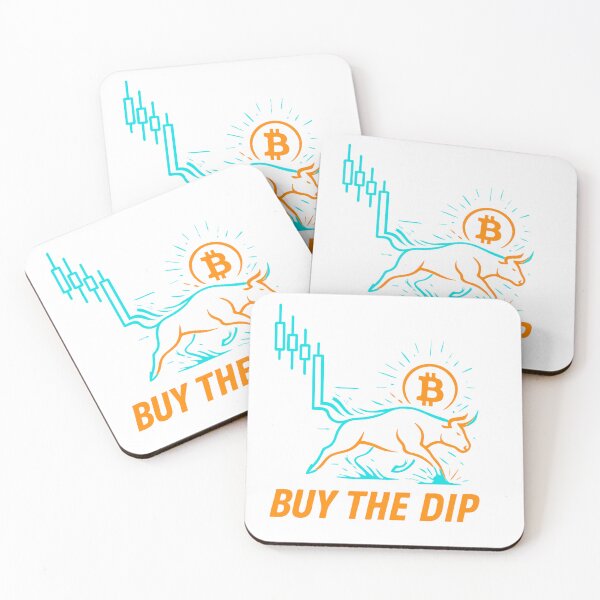 Item preview, "Buy the Dip" – Bitcoin Bull Momentum Design designed and sold by BitCrop.
