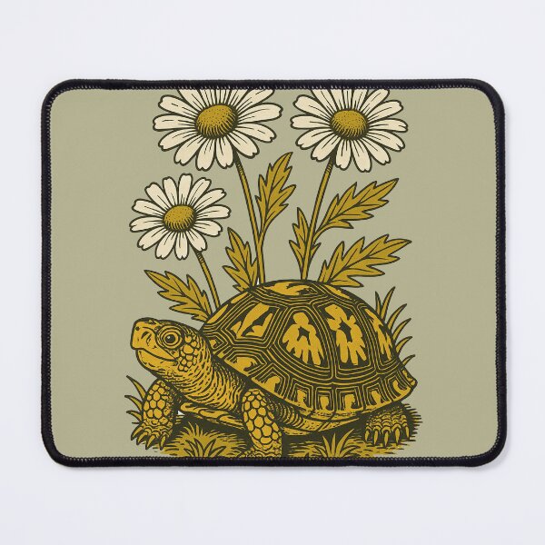 Item preview, Box Turtle With Daisies Nature Love designed and sold by FrictionMaxxing.