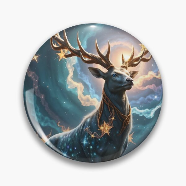 Item preview, The deer god who comes with colorful lights 2 designed and sold by SanchillShop.