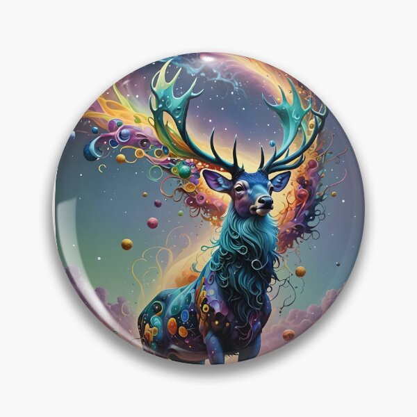 Item preview, The deer god who comes with colorful lights 3 designed and sold by SanchillShop.