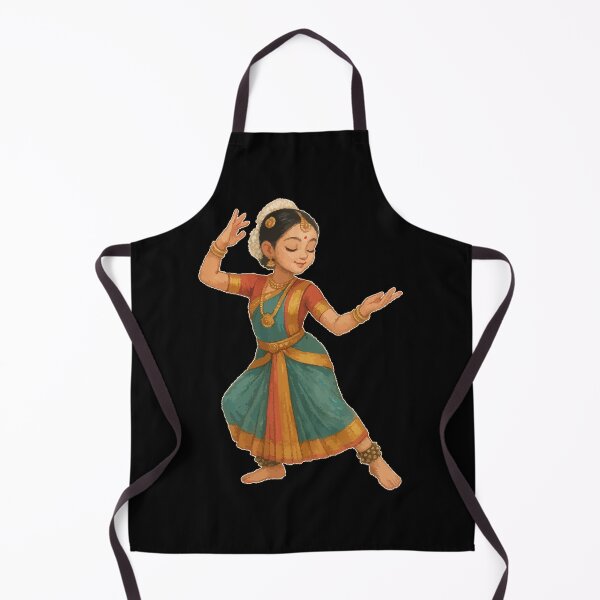 Item preview, Bharatanatyam Cute Dancer designed and sold by TomFrontierArt.
