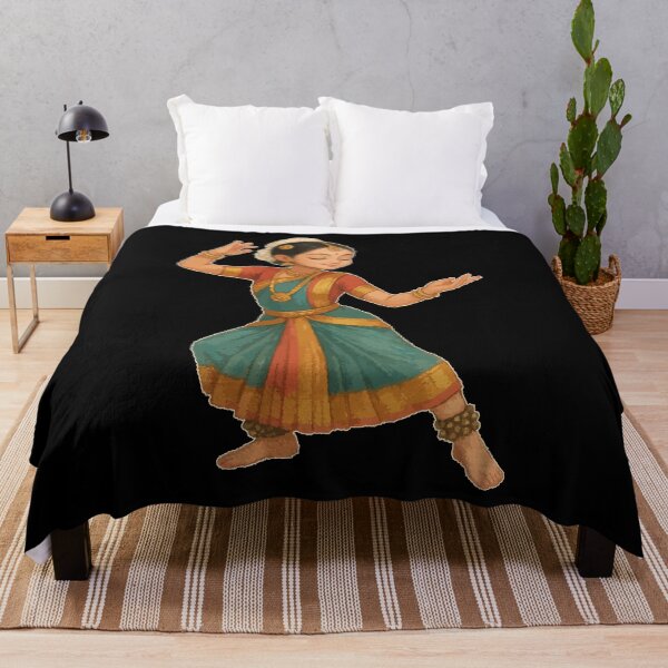 Item preview, Bharatanatyam Cute Dancer designed and sold by TomFrontierArt.
