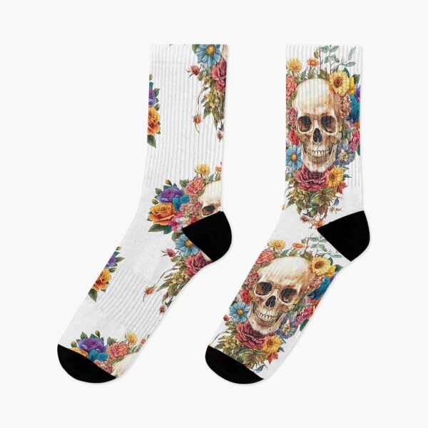 Item preview, Flowering skull designed and sold by Spooky111Realm.