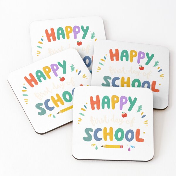Item preview, Happy First Day Of School designed and sold by Wild-Co.