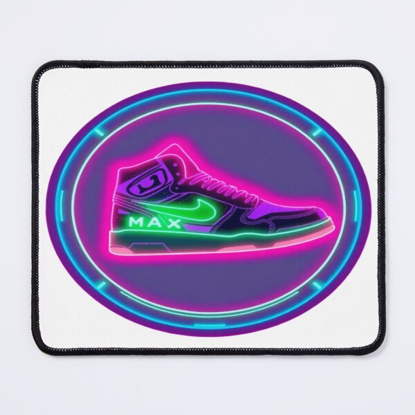 Item preview, Cyberpunk MAX Sneaker – Neon Emblem Sticker Premium Cool Reloaded Trendy Best Gift designed and sold by Imaginarium of Chaos falcon88 .