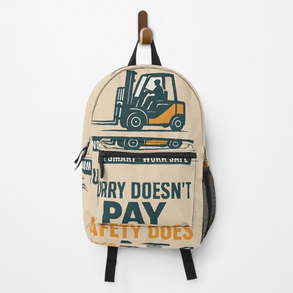 Item preview, Forklift Safety Retro – Work Smart Work Safe designed and sold by RetroNibylander.