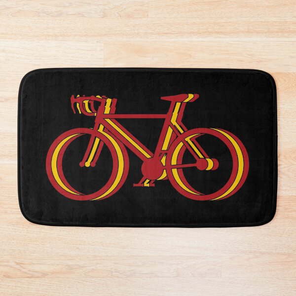 Item preview, spain : cycling and freedom, silhouette of three bicycles that make up the three colors of spanish flag designed and sold by rikyfreestyle.
