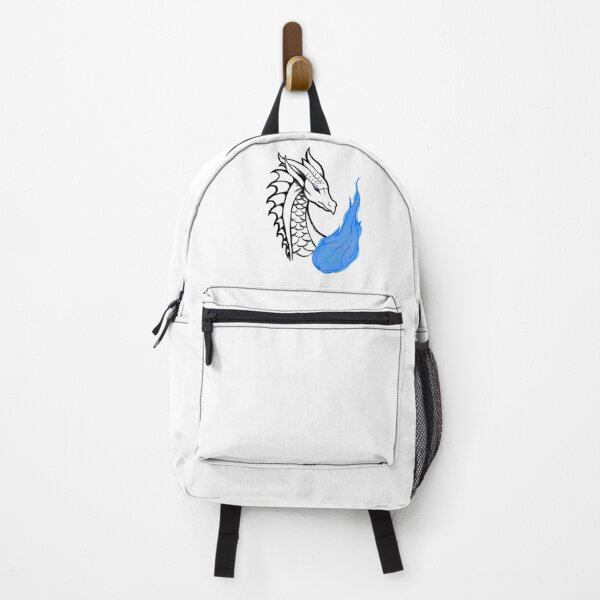Item preview, Dragon Head with Blue Flame Illustration designed and sold by Mix Mood.