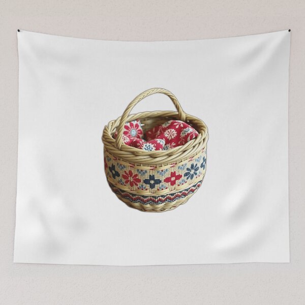 Item preview, Nordic Folk Art Basket Pattern designed and sold by sharon1210.