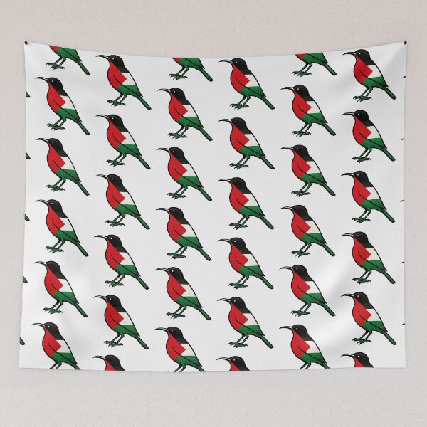Item preview, Pop-Art Palestine Sunbird designed and sold by FreshArtFusion.
